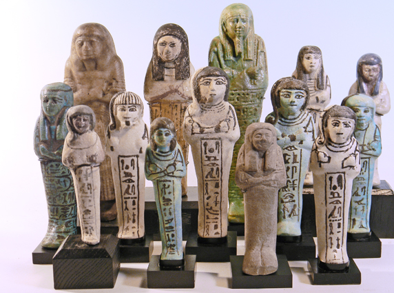 Hixenbaugh Ancient Art Presents Ramesside Period Egyptian Ushabtis